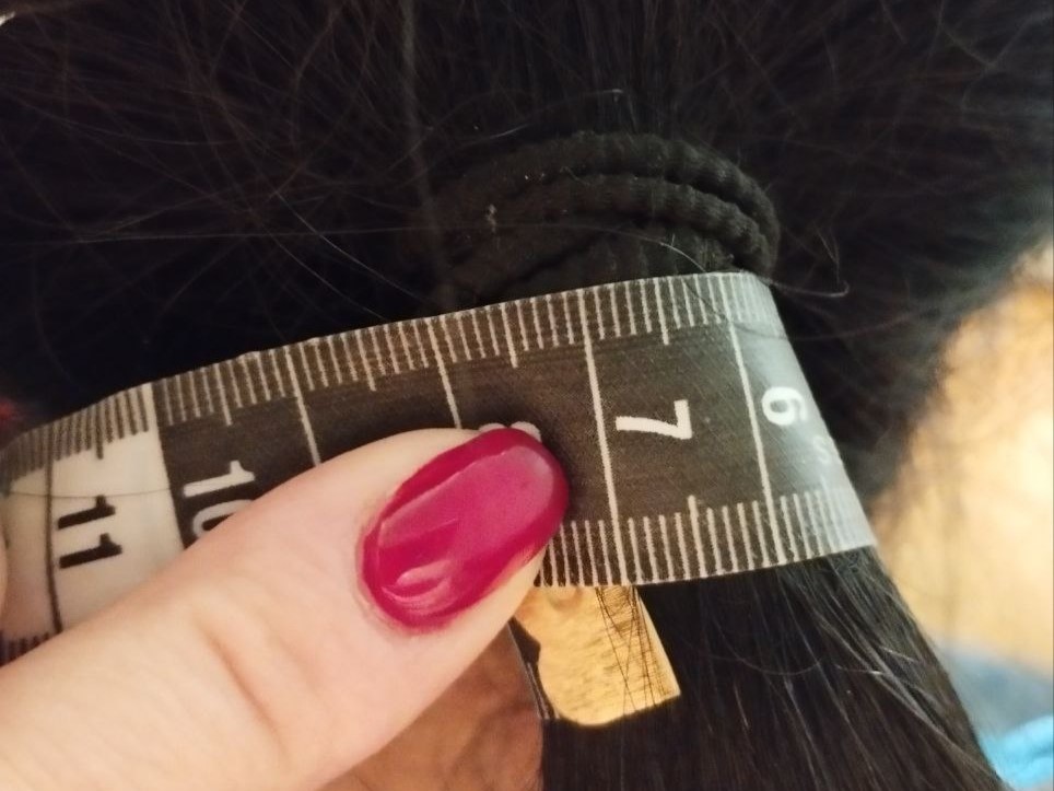 оценка густоты волос