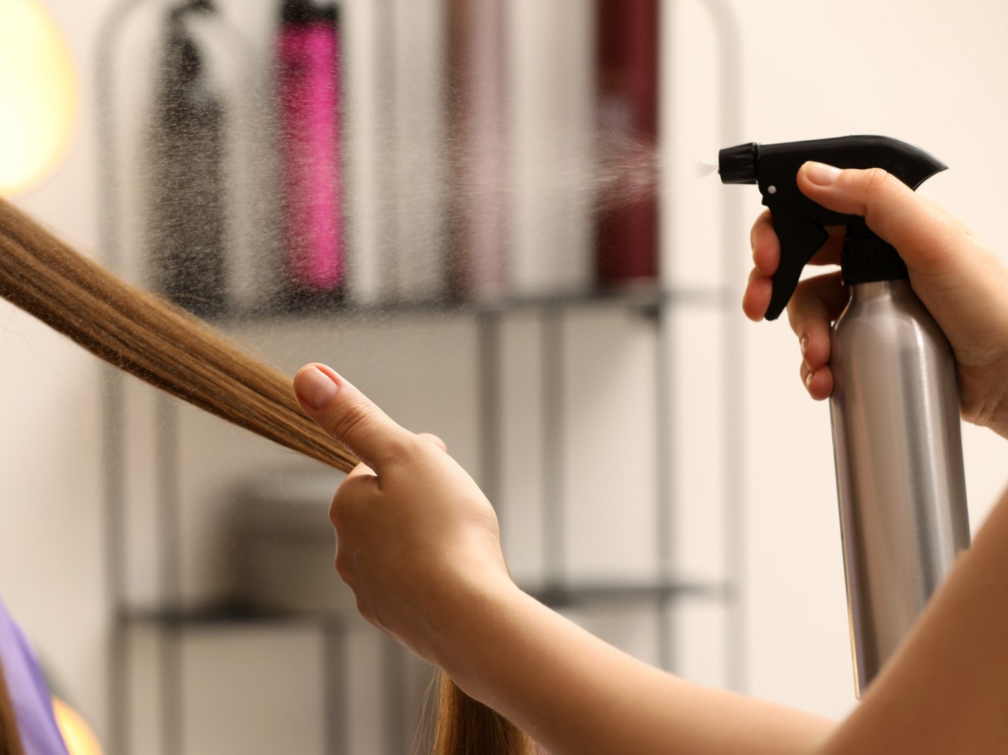 тест на пористость волос