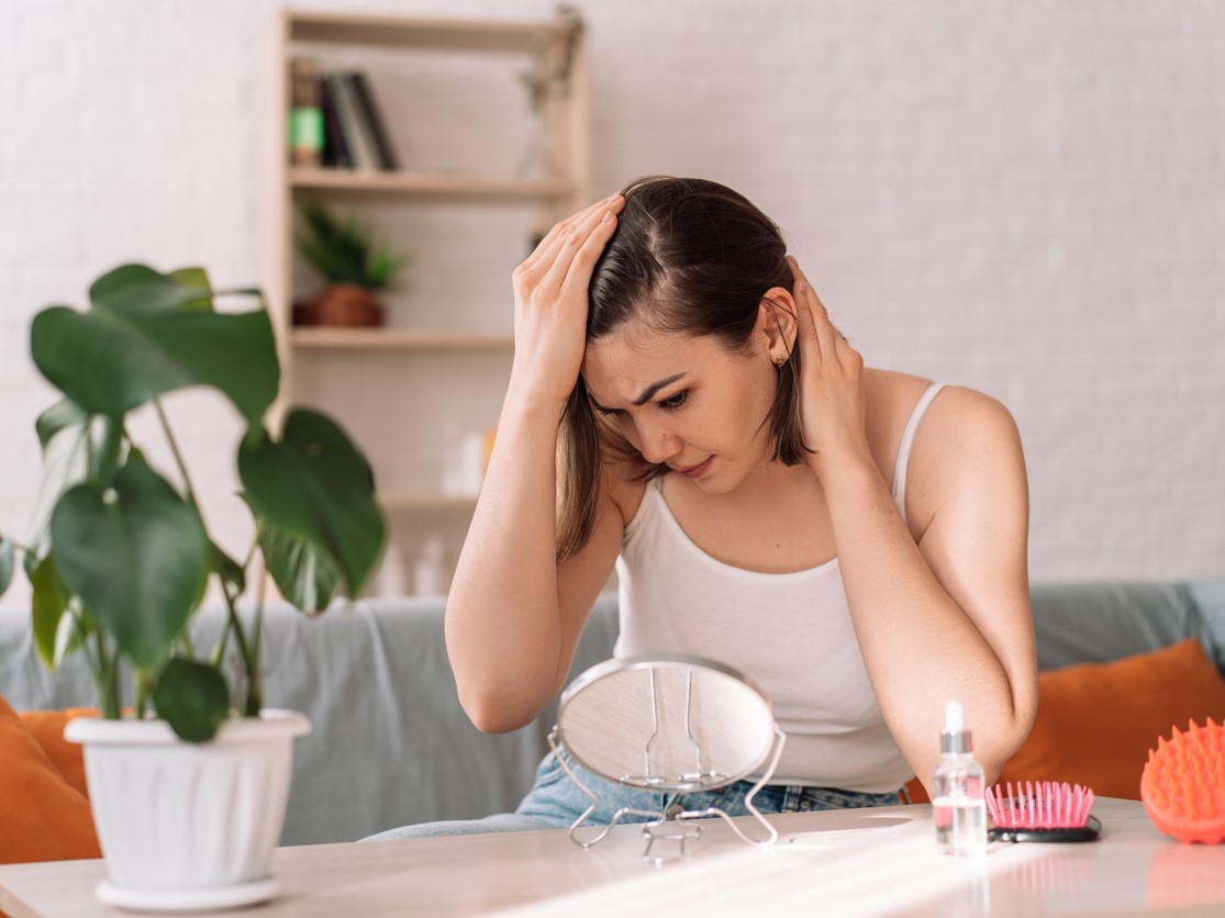 массаж головы руками при выпадении волос