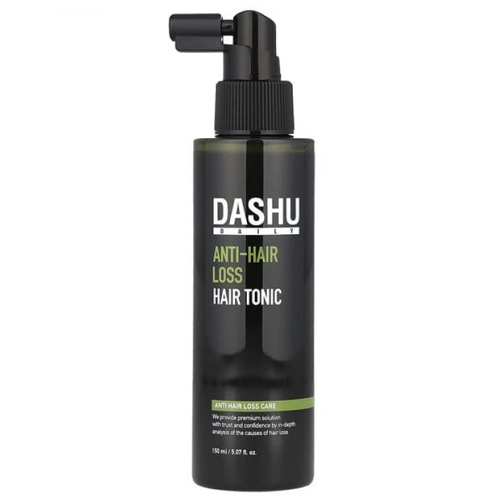 Tonik ziołowy przeciw wypadaniu włosów z miętą, rozmarynem i biotyną, Dashu