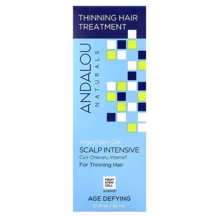 Serum przeciw wypadaniu włosów z arganowymi komórkami macierzystymi, Andalou Naturals