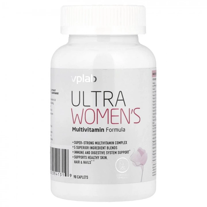 Multiwitaminy dla kobiet Ultra Women’s, 90 kapsułek, Vplab