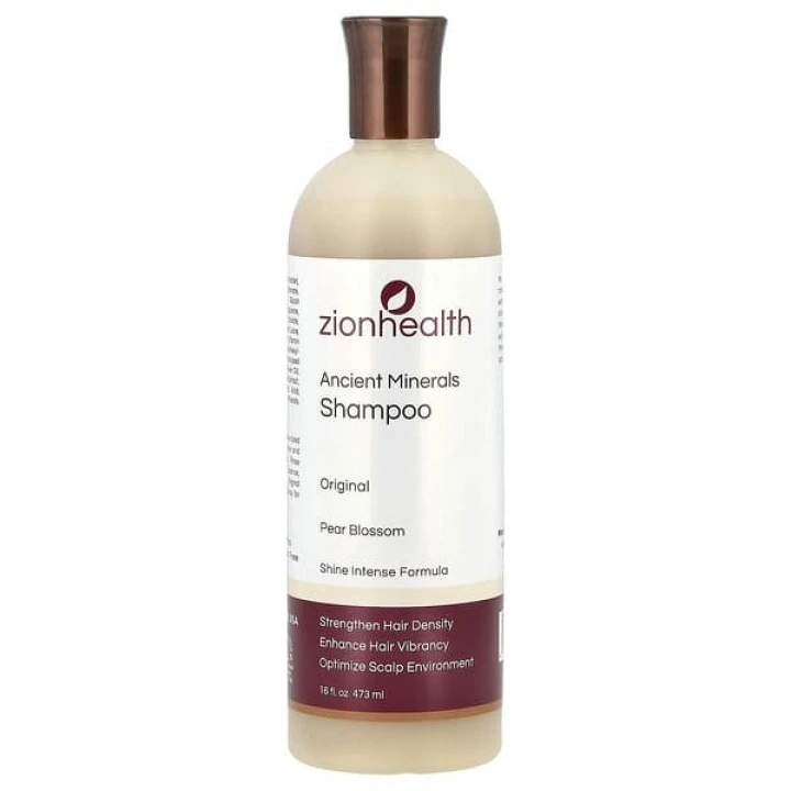 Szampon na gęstość włosów z minerałami, aloesem, B5 i jojobą, Zion Health