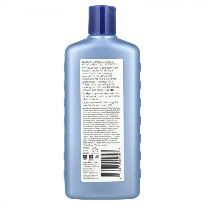 Odżywka przeciw wypadaniu włosów przeciwstarzeniowa ze stem cells, Andalou Naturals