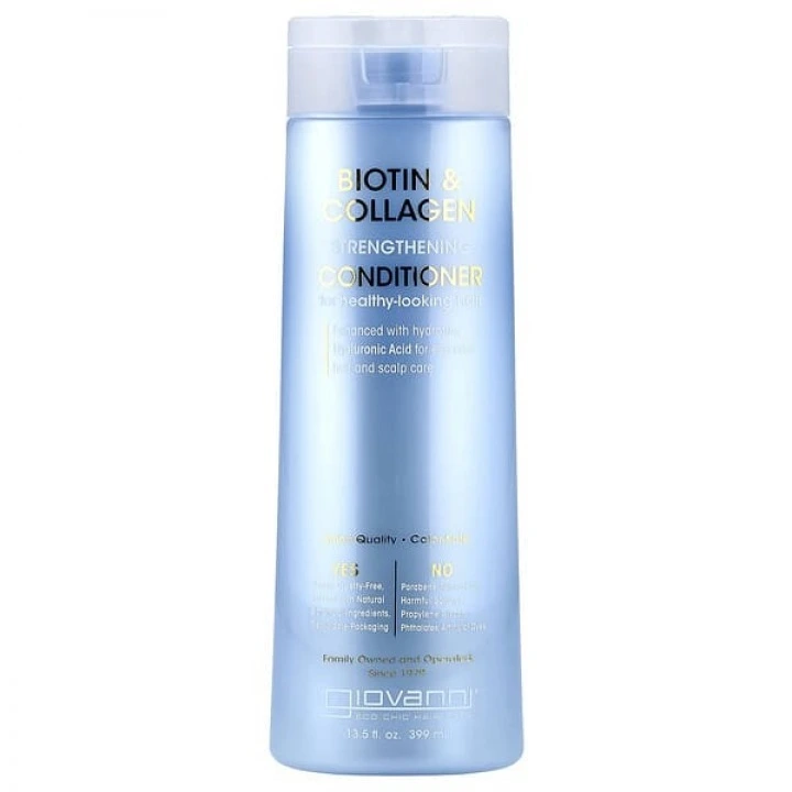 Odżywka wzmacniająca cebulki włosów z biotyną i kolagenem, Giovanni