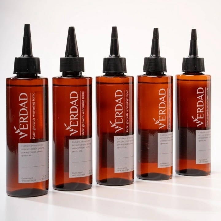 Тоник от выпадения и для роста волос с перцем, мятой, кофеином, Verdad