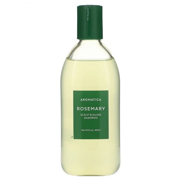 Szampon przeciw łysieniu i AGA z bifidobakteriami, rozmarynem, kofeiną, biotyną, B3, B5, Aromatica