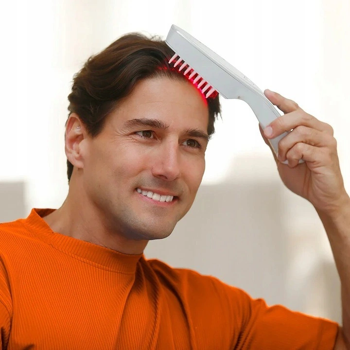 Oryginalna laserowa szczotka do wzrostu włosów Actonis 18 Dual Action LaserComb, HairMax
