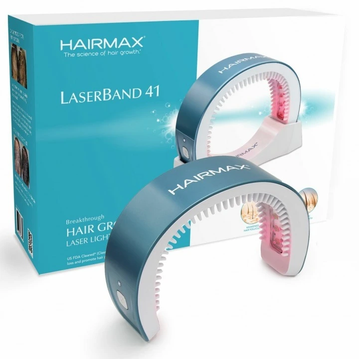 Oryginalna laserowa opaska przeciw wypadaniu włosów i AGA LaserBand 41, HairMax