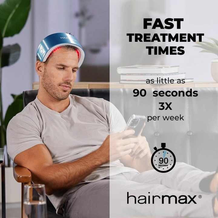 Oryginalna laserowa opaska przeciw wypadaniu włosów i AGA LaserBand 82, HairMax