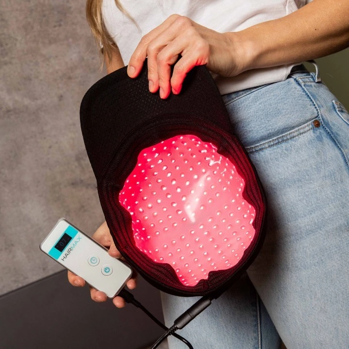 Oryginalna laserowa czapka do stymulacji wzrostu włosów Laser272 PowerFlex Cap, HairMax