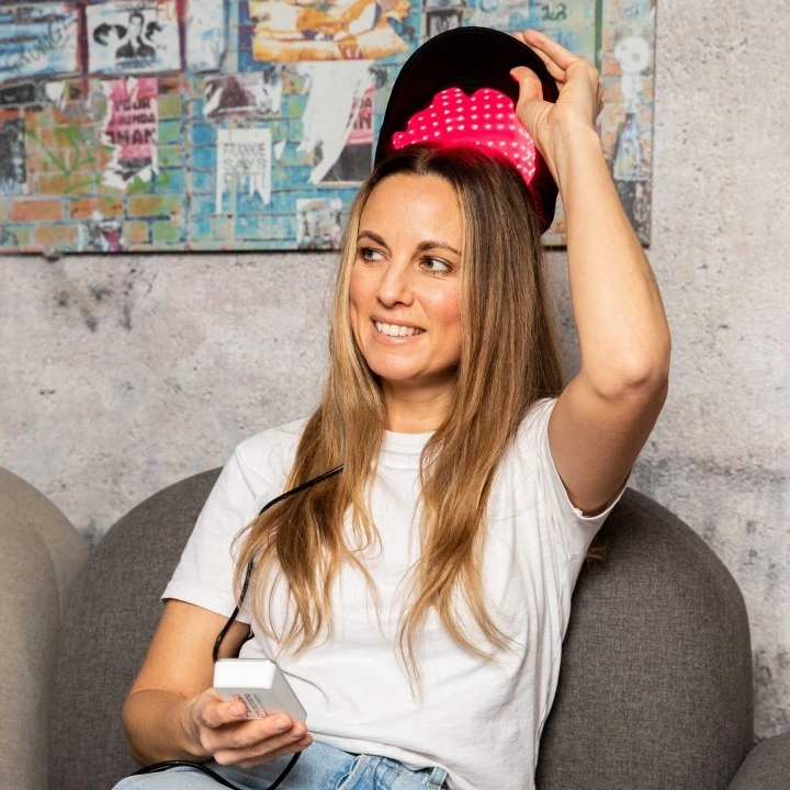 Oryginalna laserowa czapka do stymulacji wzrostu włosów Laser272 PowerFlex Cap, HairMax