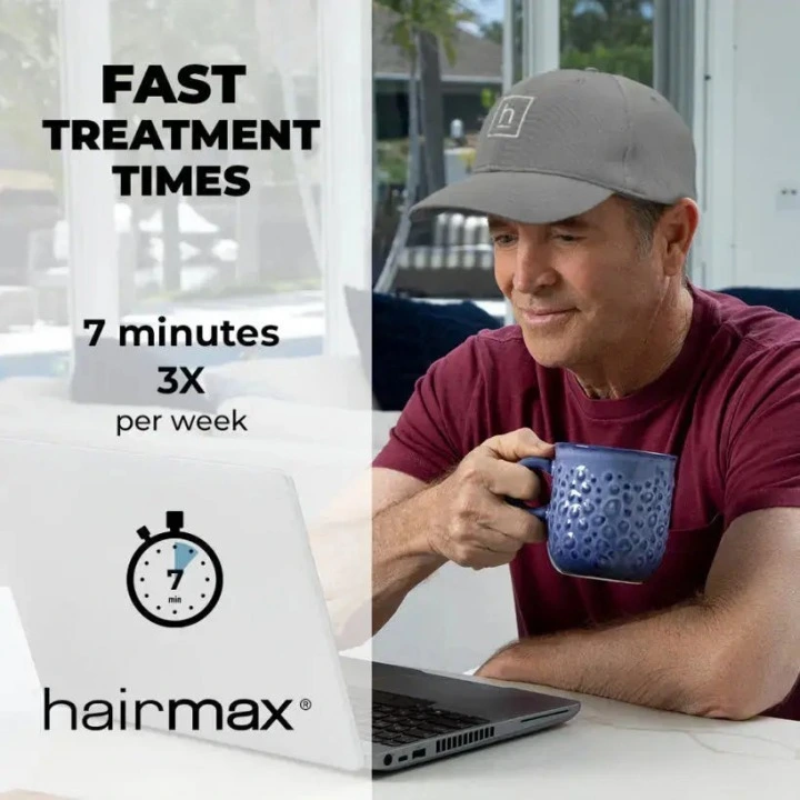 Oryginalna laserowa czapka do stymulacji wzrostu włosów Laser272 PowerFlex Cap, HairMax