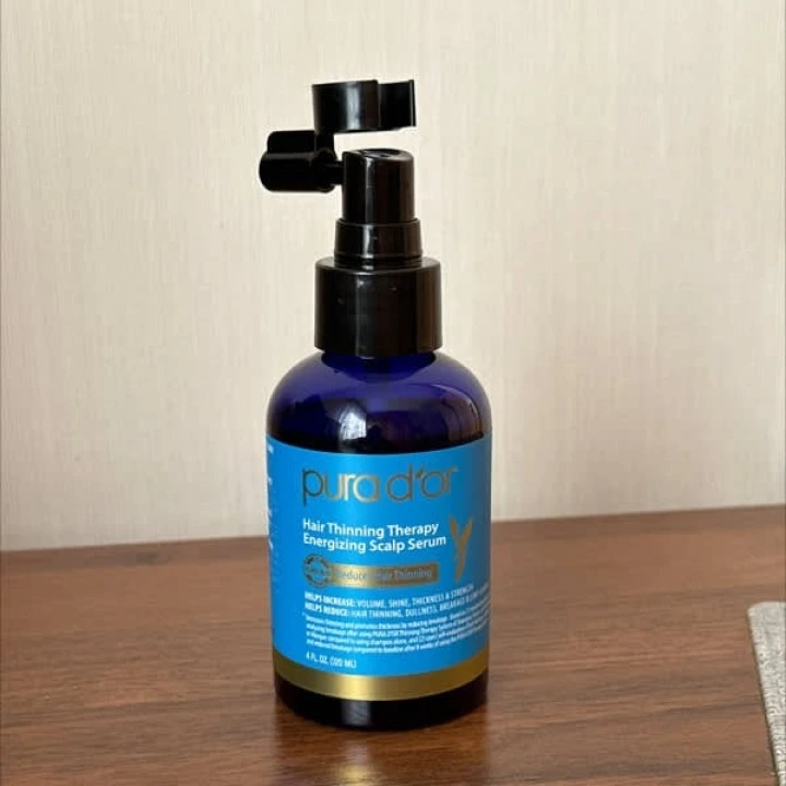 Serum na przerzedzenie i AGA, cynk, biotyna, rozmaryn, kofeina, palma sabalowa, pieprz, Pura Dor