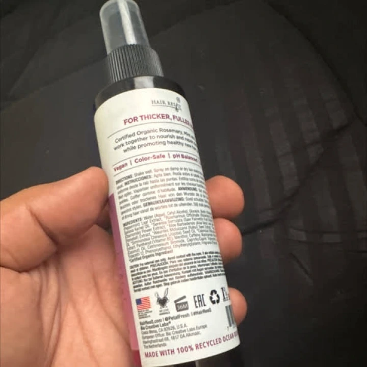 Spray do regeneracji i pogrubienia włosów z blokerami DHT przy AGA, Petal Fresh