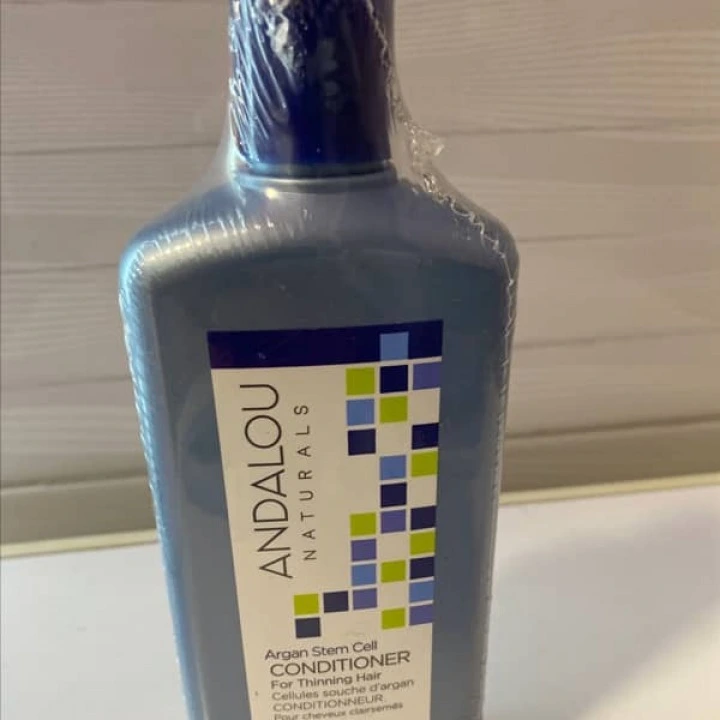 Odżywka przeciw wypadaniu włosów przeciwstarzeniowa ze stem cells, B3, B5, B7, E, Andalou Naturals