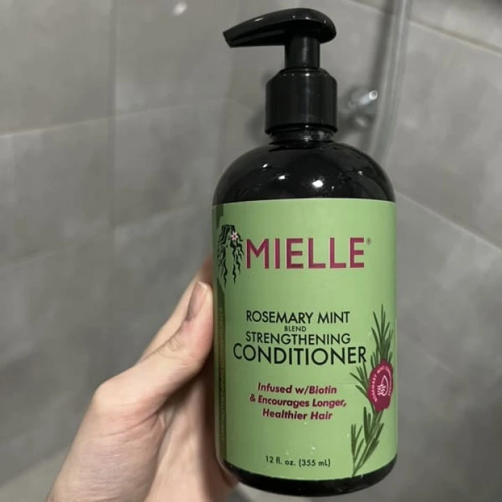 Odżywka wzmacniająca cebulki włosów z rozmarynem, miętą, biotyną, B5, E, Mielle
