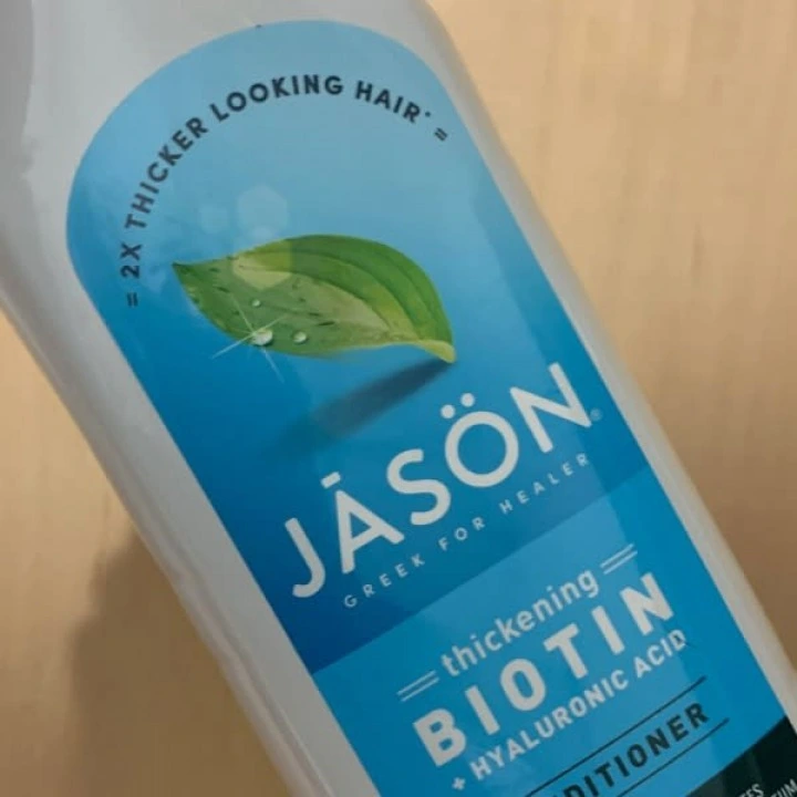 Odżywka z biotyną, kwasem hialuronowym, miętą, jojobą, B5, C, E, Jason Natural
