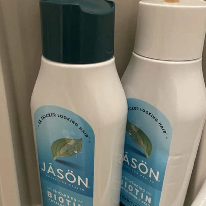 Odżywka z biotyną, kwasem hialuronowym, miętą, jojobą, B5, C, E, Jason Natural