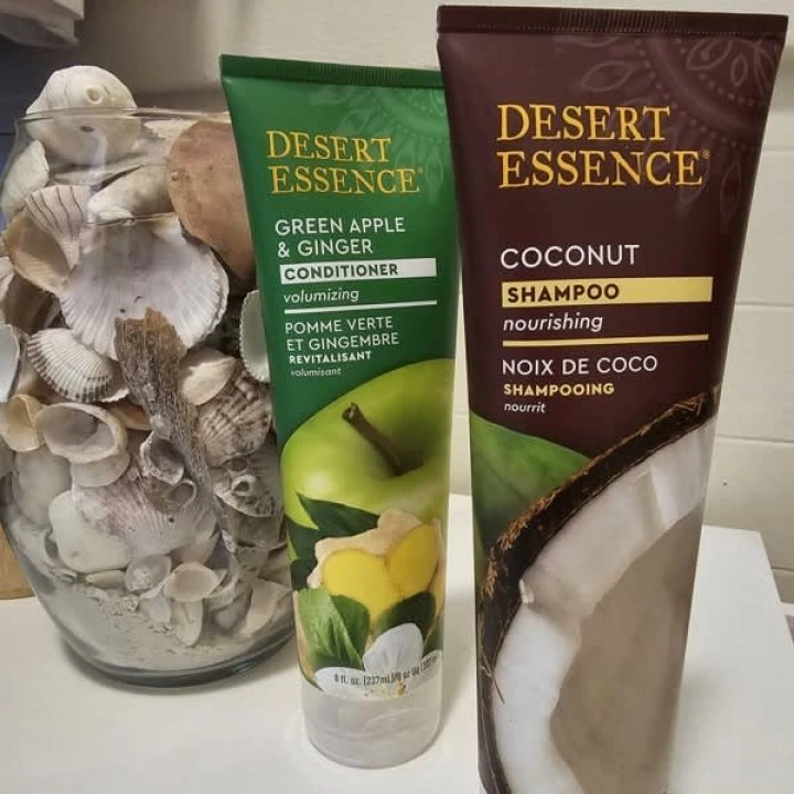 Odżywka zwiększająca objętość włosów z jabłkiem, imbirem, aloesem, jojobą, B5, Desert Essence