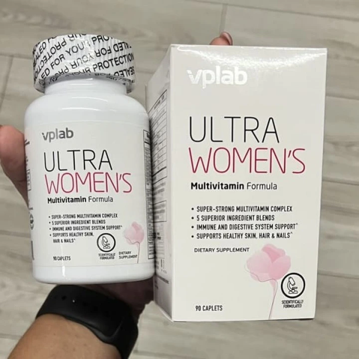 Mультивитамины для женщин Ultra Women’s, 90 капсул, Vplab