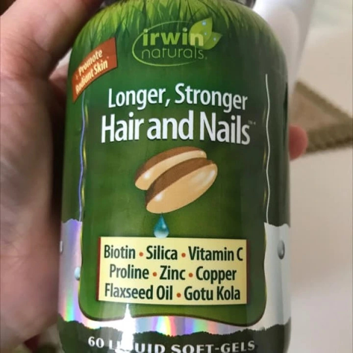 Kompleks na długie i mocne włosy z biotyną i antyoksydantami, 60 kaps, Irwin Naturals