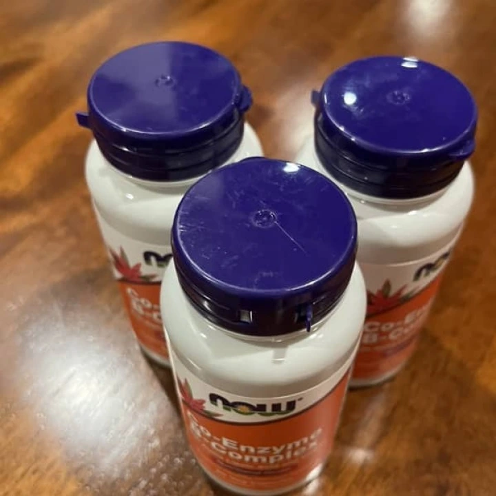 Kompleks koenzymów z grupy B na zwiększenie gęstości włosów z Q10, 60 kaps, NOW Foods