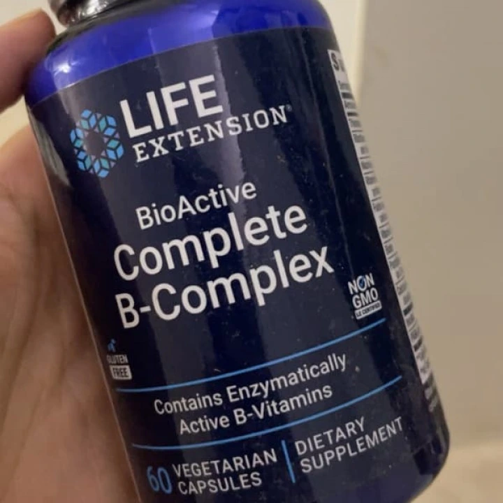 Биоактивный комплекс витаминов группы B для густых волос, 60 капс, Life Extension