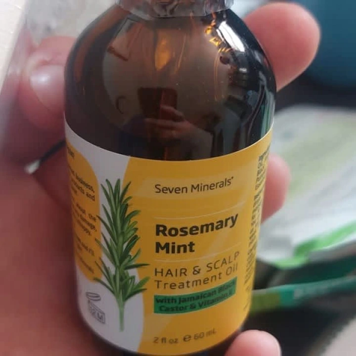 Olejek z blokerami DHT na łysienie i AGA z rozmarynem, dynią, miętą, biotyną, E, Seven Minerals