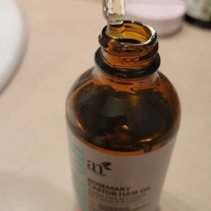 Набор для стимуляции роста волос, массажер и масло с розмарином, artnaturals