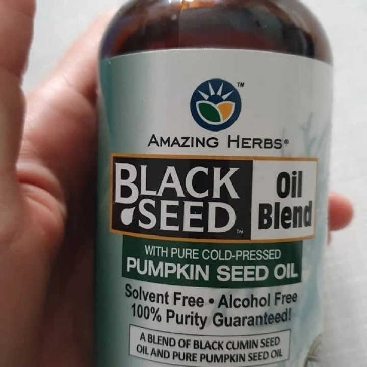 Olej z czarnego kminku i dyni przeciw wypadaniu włosów, AGA, Amazing Herbs