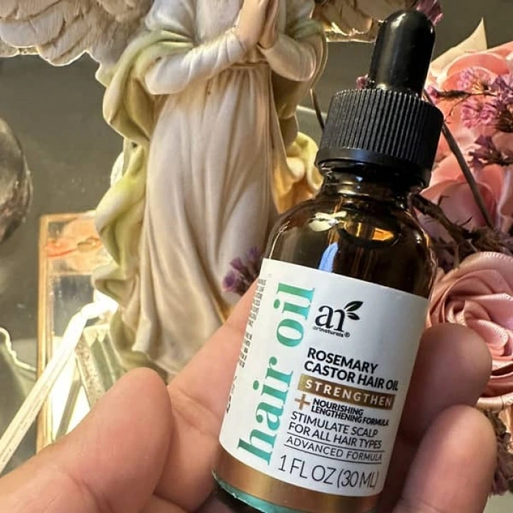 Olej rycynowy do stymulacji wzrostu włosów z rozmarynem i lawendą, artnaturals