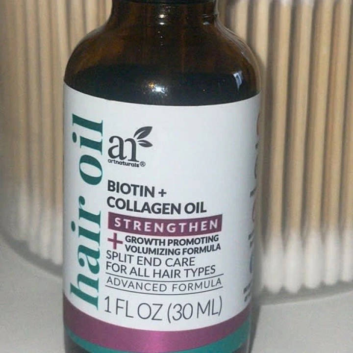 Olejek na porost włosów z biotyną, kolagenem i jojobą, artnaturals