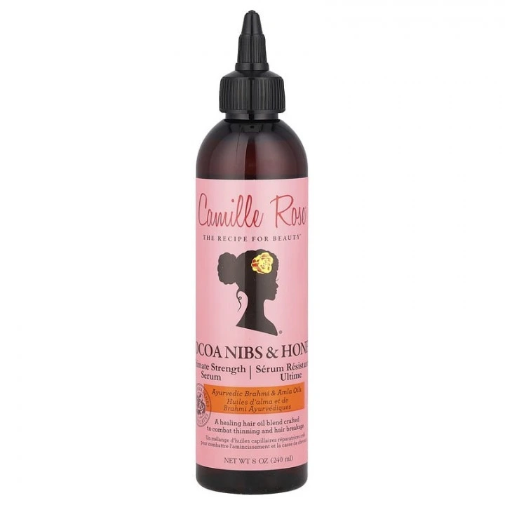 Serum do stymulacji wzrostu włosów z kakao, biotyną, MSM, drzewem herbacianym, Camille Rose