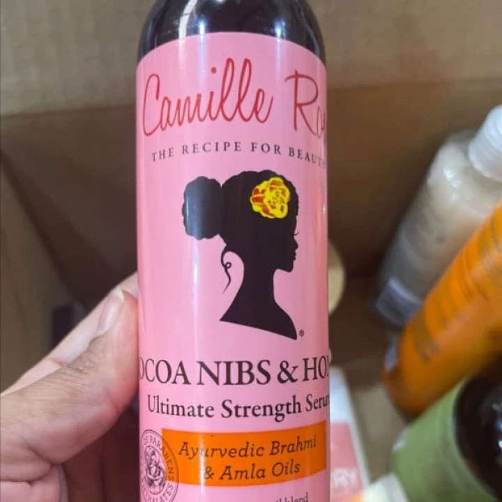 Serum do stymulacji wzrostu włosów z kakao, biotyną, MSM, drzewem herbacianym, Camille Rose
