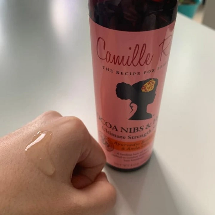 Serum do stymulacji wzrostu włosów z kakao, biotyną, MSM, drzewem herbacianym, Camille Rose