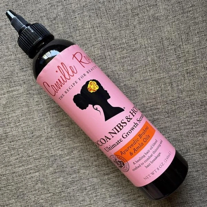 Сыворотка для стимуляции волос с какао, медом, биотином, МСМ, чайным деревом, Camille Rose
