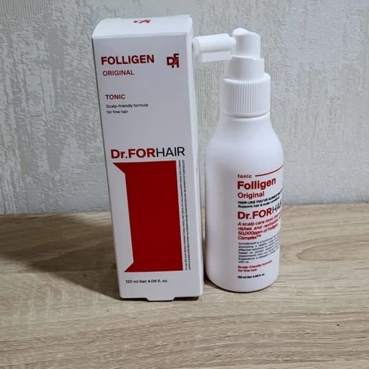 Tonik przeciw wypadaniu i AGA z miętą, palmą sabalową, biotyną i rozmarynem Folligen, Dr.ForHair