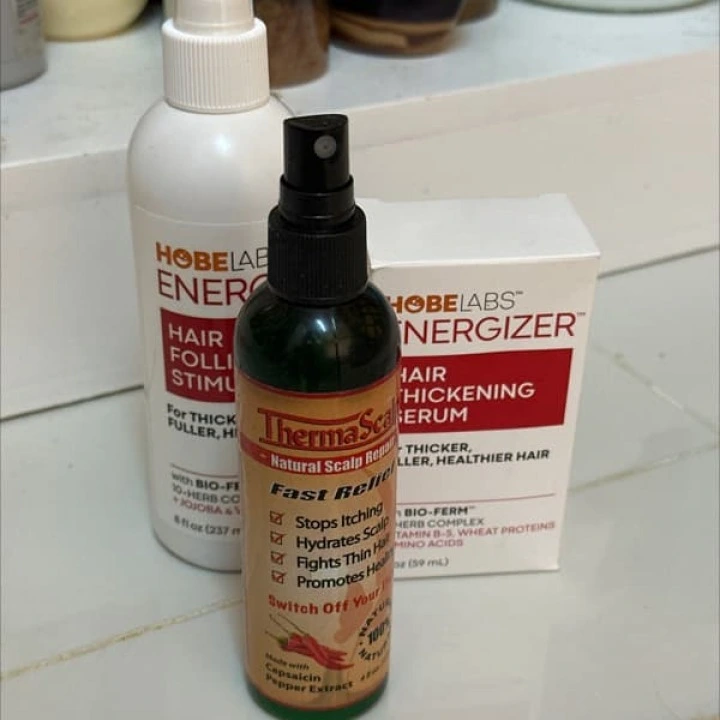 Spray przeciw łysieniu z pieprzem, kofeiną, rozmarynem, palmą sabalową, С, Greensations