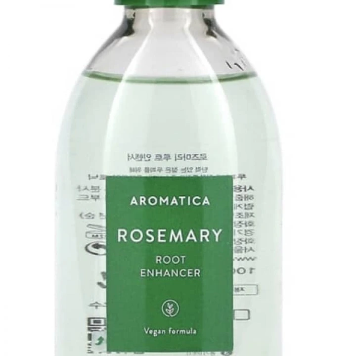 Спрей от выпадения и АГА с розмарином, кофеином, биотином, мятой, Aromatica