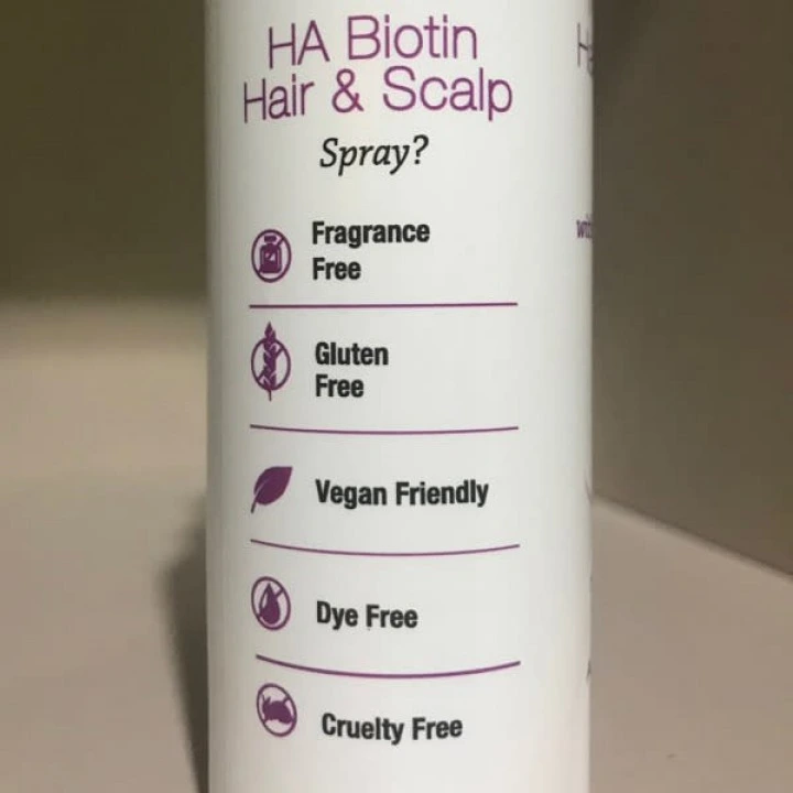 Spray przeciw wypadaniu włosów z biotyną, cynkiem i kwasem hialuronowym, Hyalogic LLG