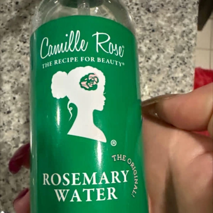 Wzmacniający mieszki włosowe spray z rozmarynem, miętą, pokrzywą i skrzypem, Camille Rose