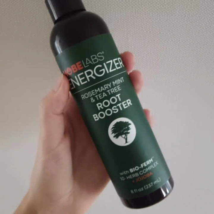 Spray przeciw wypadaniu i AGA z rozmarynem, miętą, aloesem i drzewem herbacianym, Hobe Labs