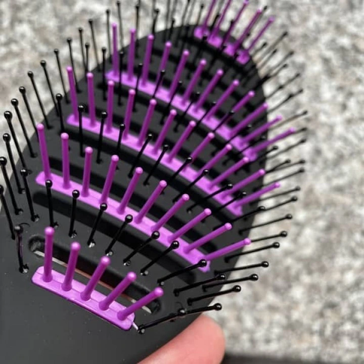 Расческа для быстрой сушки и снижения повреждений волос Speed Dry, черная, Wet Brush