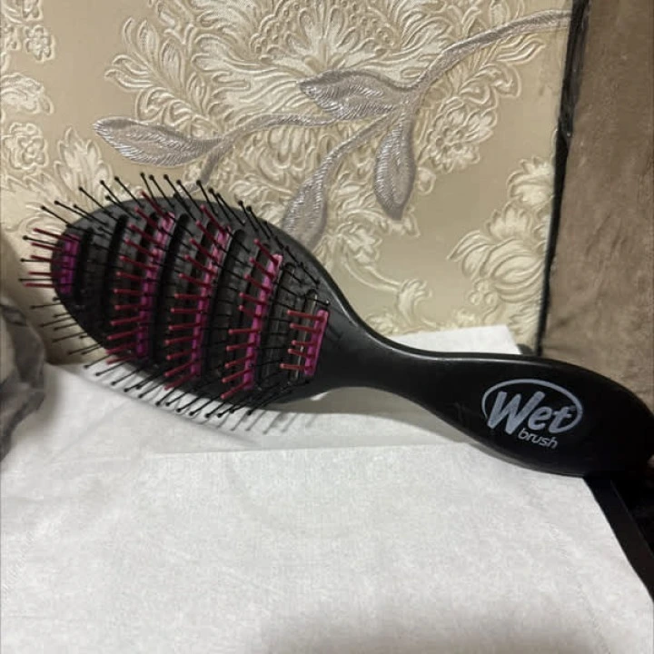 Расческа для быстрой сушки и снижения повреждений волос Speed Dry, черная, Wet Brush