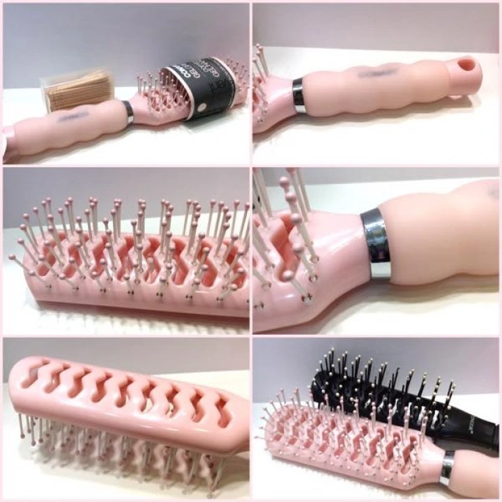Przewiewna szczotka do stylizacji Gel Grips z wygodnym żelowym uchwytem, Conair