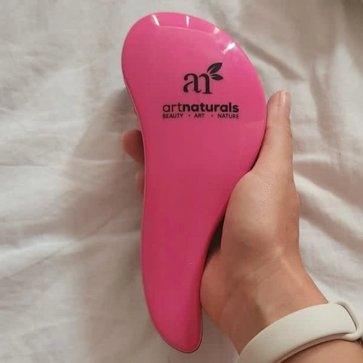 Szczotki 2 szt. do delikatnego czesania włosów i masażu skóry głowy, artnaturals