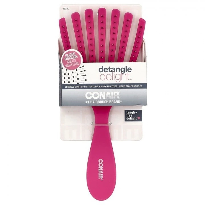 Расческа для вьющихся и волнистых волос Detangle Delight, Conair