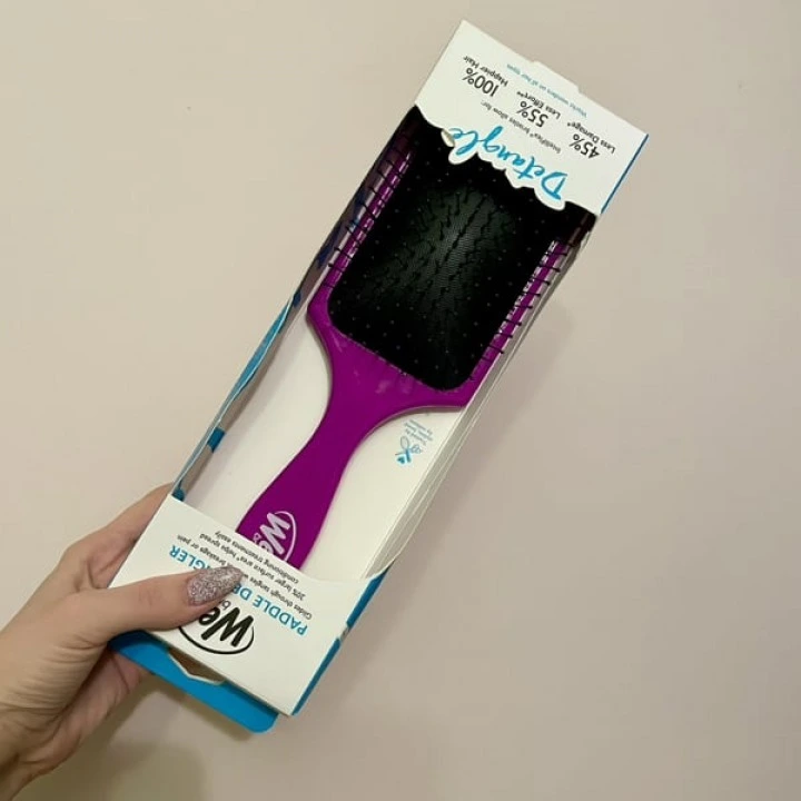 Szczotka rozplątująca włosy z włosiem IntelliFlex i drenażem do odżywki, Wet Brush