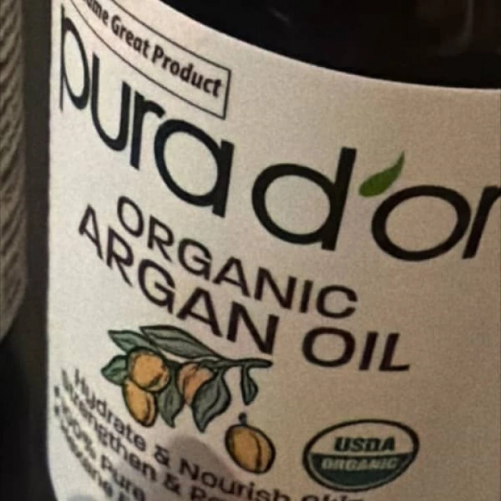 Olej arganowy organiczny przeciw wypadaniu i do aktywacji wzrostu włosów, Pura D’or